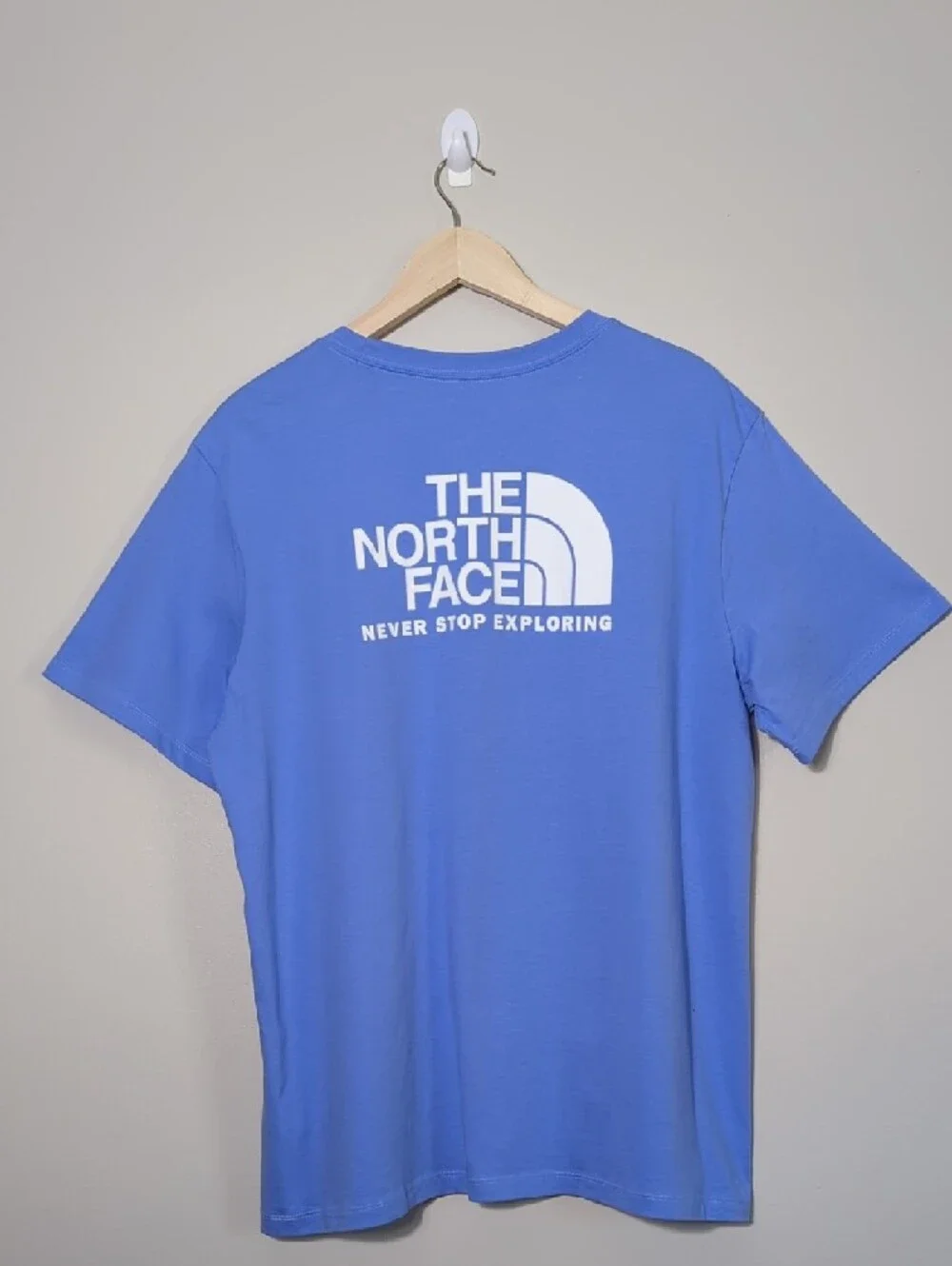 North Face Evolution Oversized Short-Sleeve T-Shirt Women's XL Periwinkle NWT - Picture 11 of 16